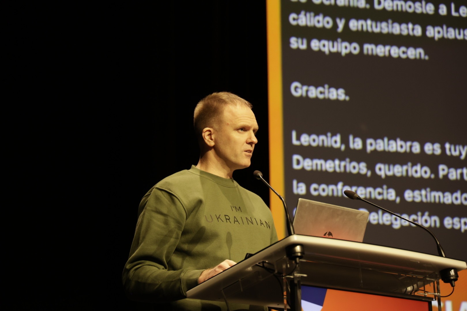 Досвід України із роботи Служби 112 в умовах війни Леонід Тимченко презентував на Щорічній конференції EENA 2024 в Іспанії