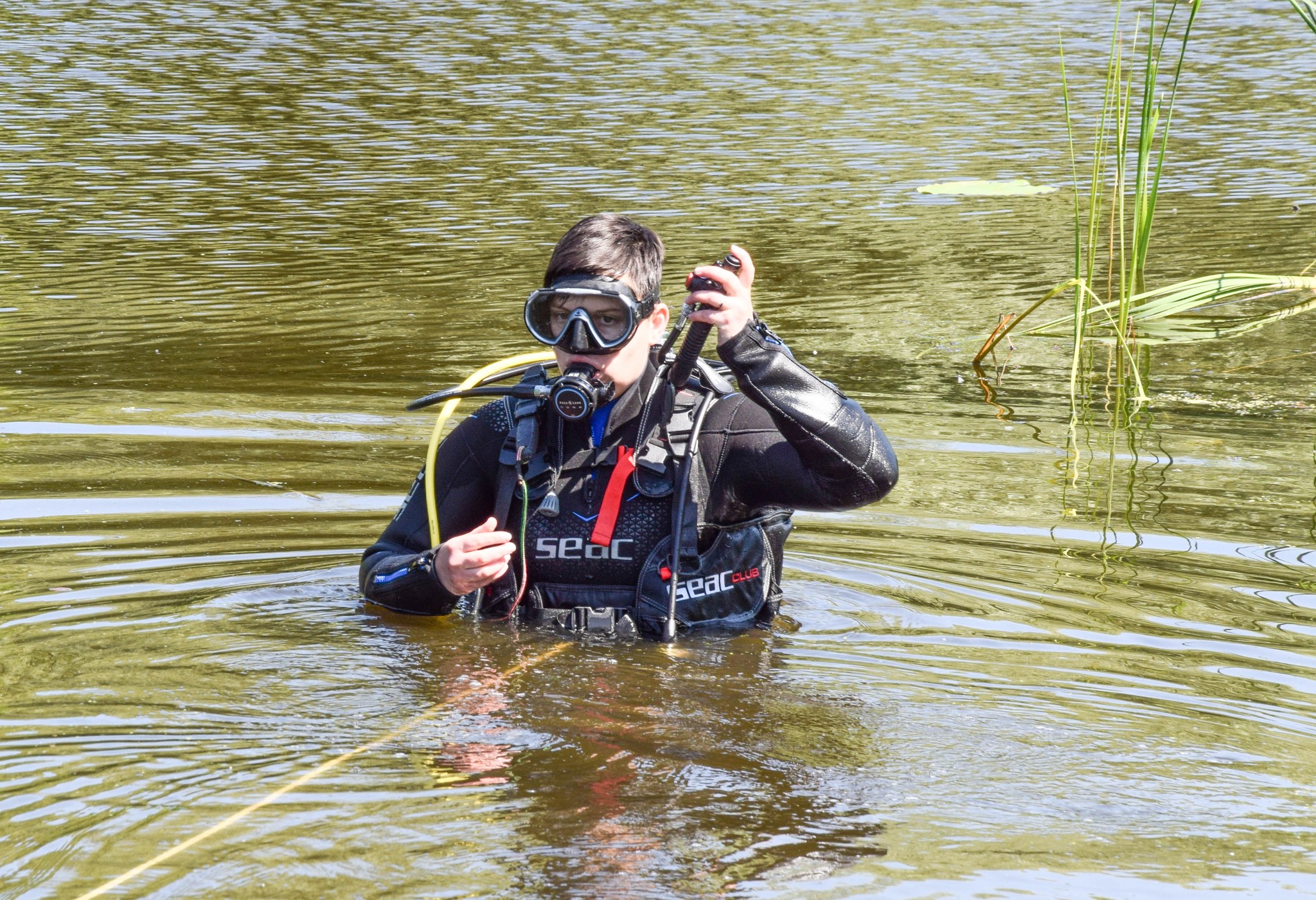 The first woman in Ukraine to become a diver sapper