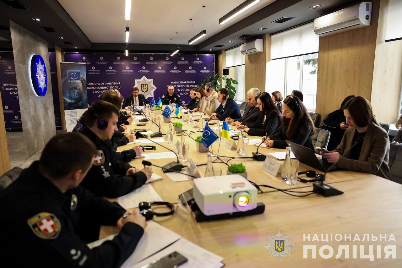 “On the way to respect human rights standards, the police show high efficiency,” — Head of the Council of Europe Office Machi Yanchak in Lutsk