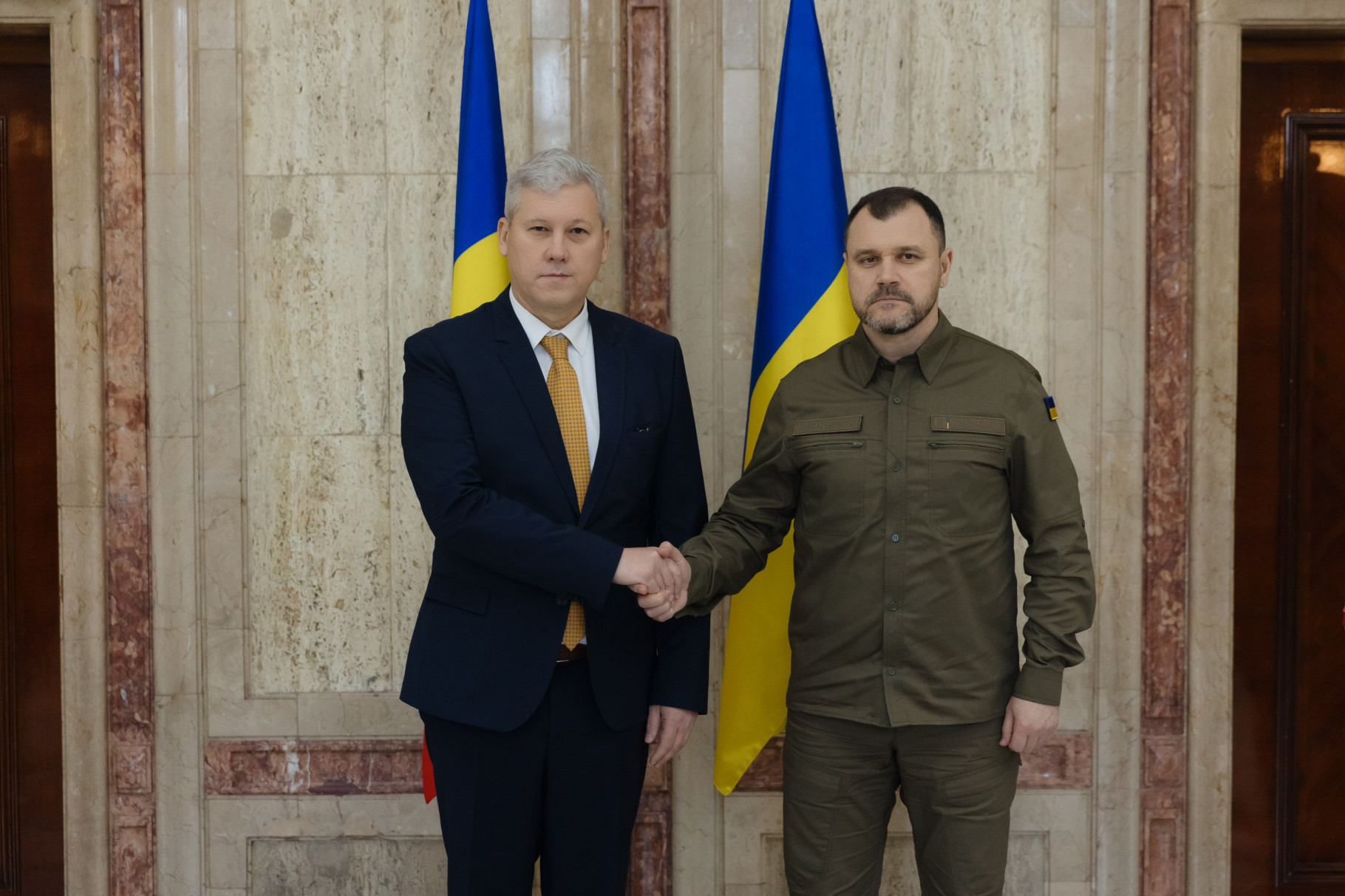 Ihor Klymenko met with Cătălin Predoiu, the Deputy Prime Minister, Minister of Internal Affairs of Romania