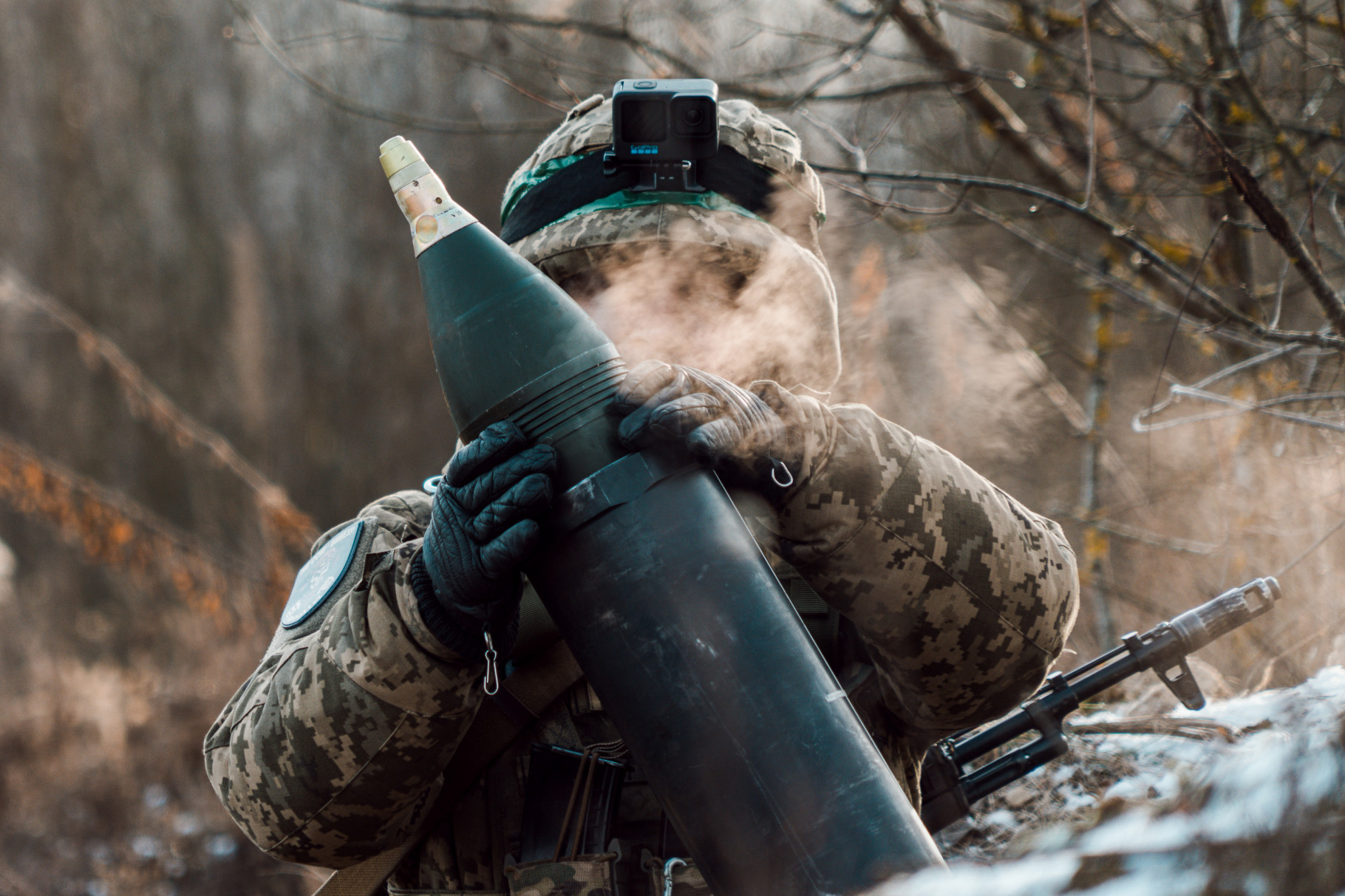 Тактична підготовка: оборонний бій — фоторепортаж з навчань бригади «Помста»