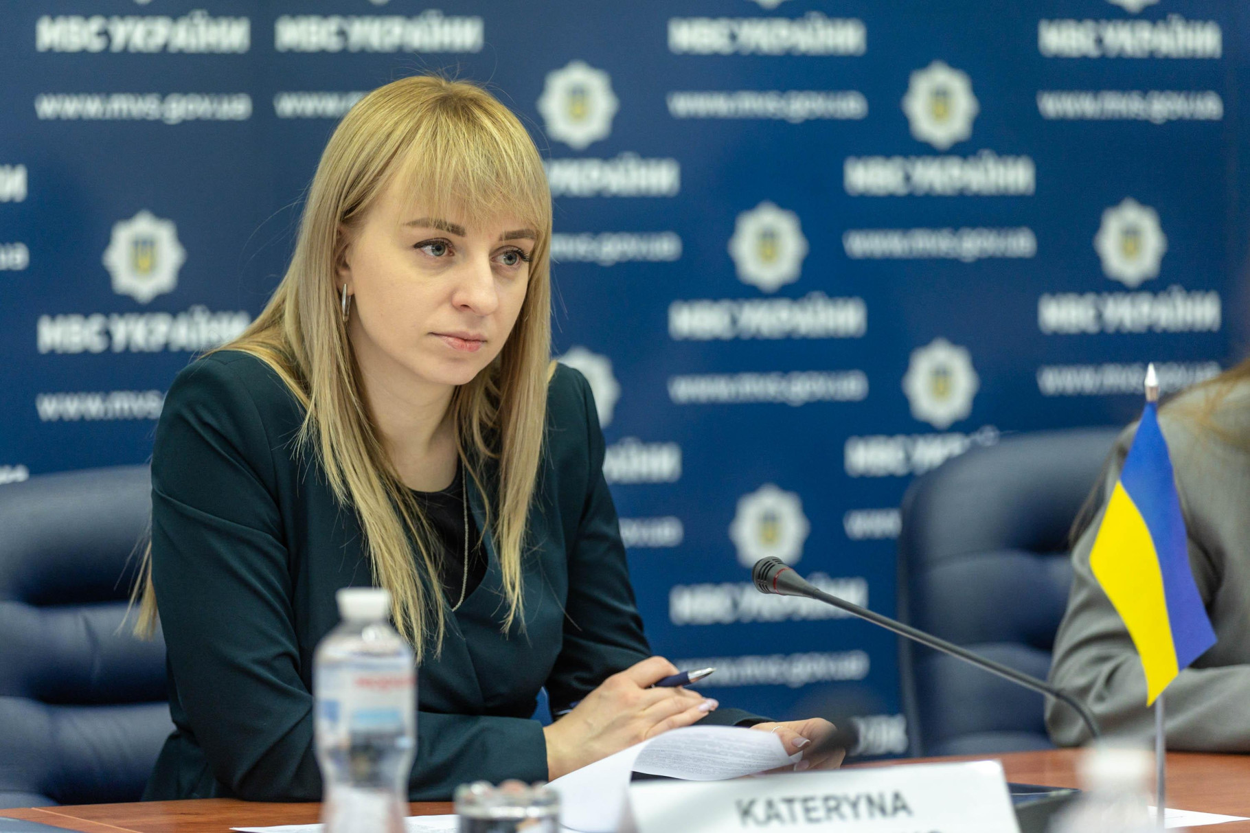 Катерина Павліченко провела зустріч з директором Офісу ЮНОПС в Україні, Молдові та Польщі – Массімо Діаною