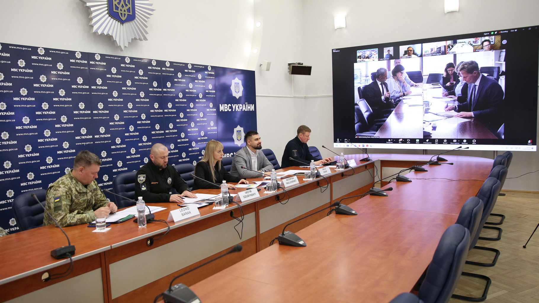 У МВС відбулося друге Засідання високого рівня з питань міжнародної підтримки сектору цивільної безпеки України