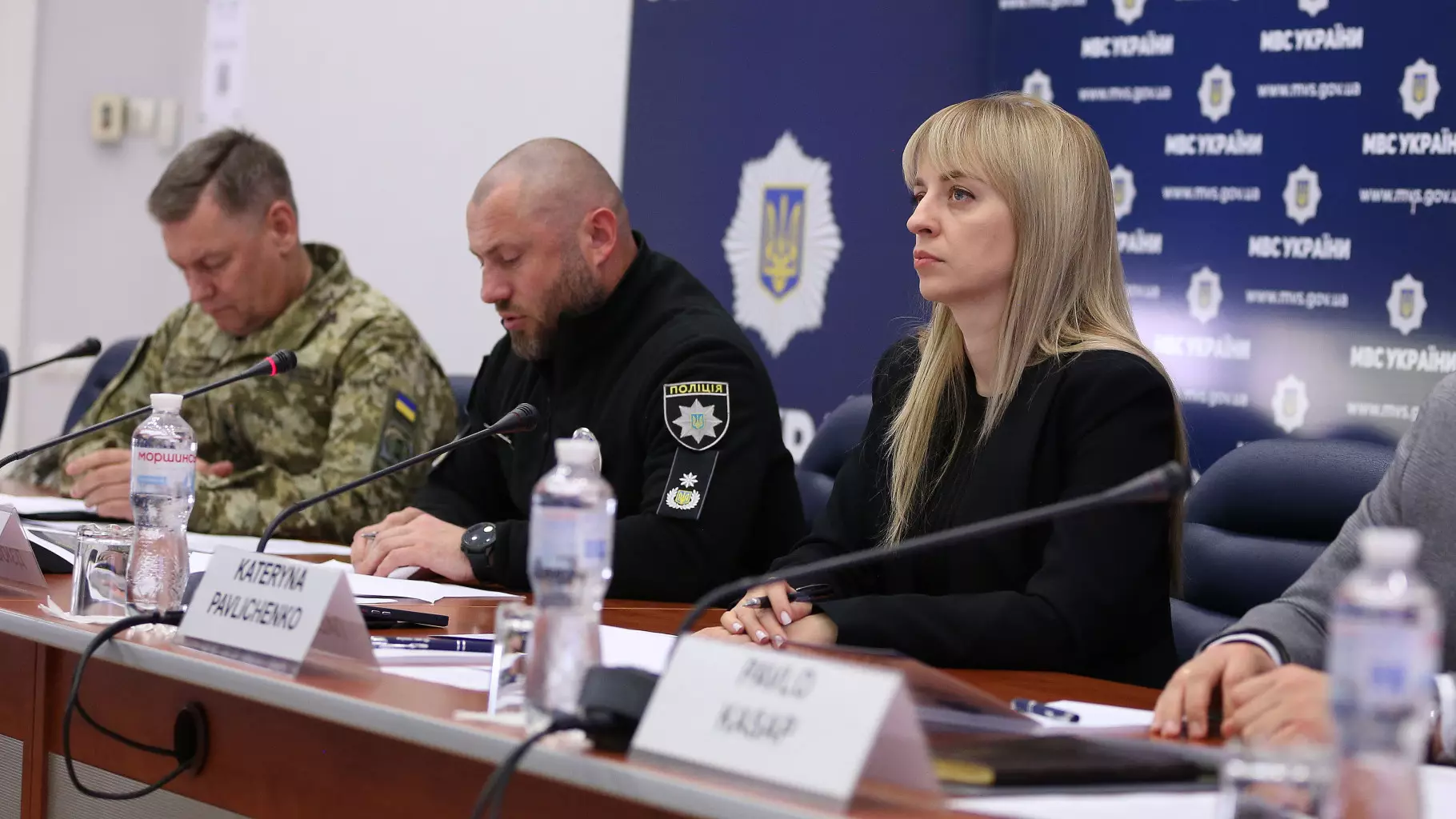 Катерина Павліченко під час засідання
