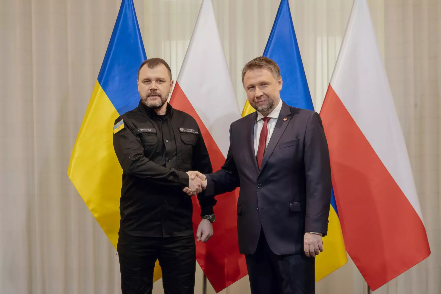 Ihor Klymenko met with the Minister of Internal Affairs and Administration of Poland, Marcin Kerwinski